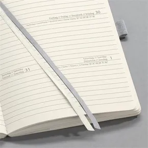 Diář "Conceptum", světle šedá, A5, týdenní, 2018, tvrdé desky, SIGEL